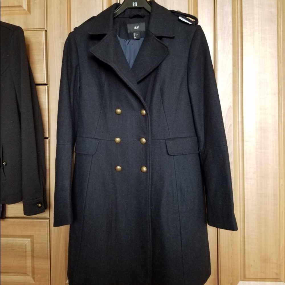 BRAND New without Tags Wool Blend H&M Coat